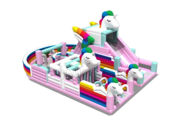 Jumping Bouncy Castle Pvc Inflatables Park FWND46