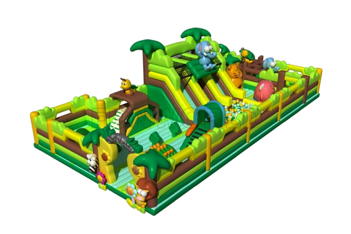 Forest Theme Commercial Fun world Inflatables FWND50