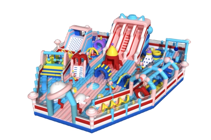 Indoor Commercial Inflatable Cute Theme Park FWND59