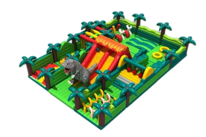 Inflatable Dinosaur Playground Fun City Trampoline FWND71