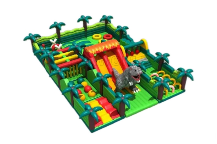 Inflatable Dinosaur Playground Fun City Trampoline FWND71