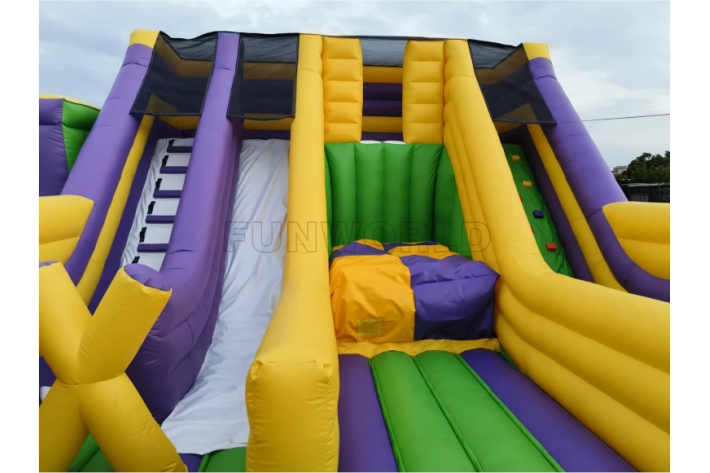 Inflatable Structure Slide Obstacles Course FWND72