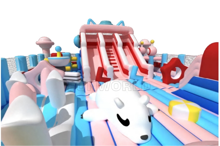 Cute Polar Bear Theme Air Playground FWND79